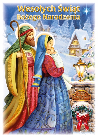 POCZTÓWKA KARTKA Boże Narodzenie ŚWIĘTA 1 SZTUKA