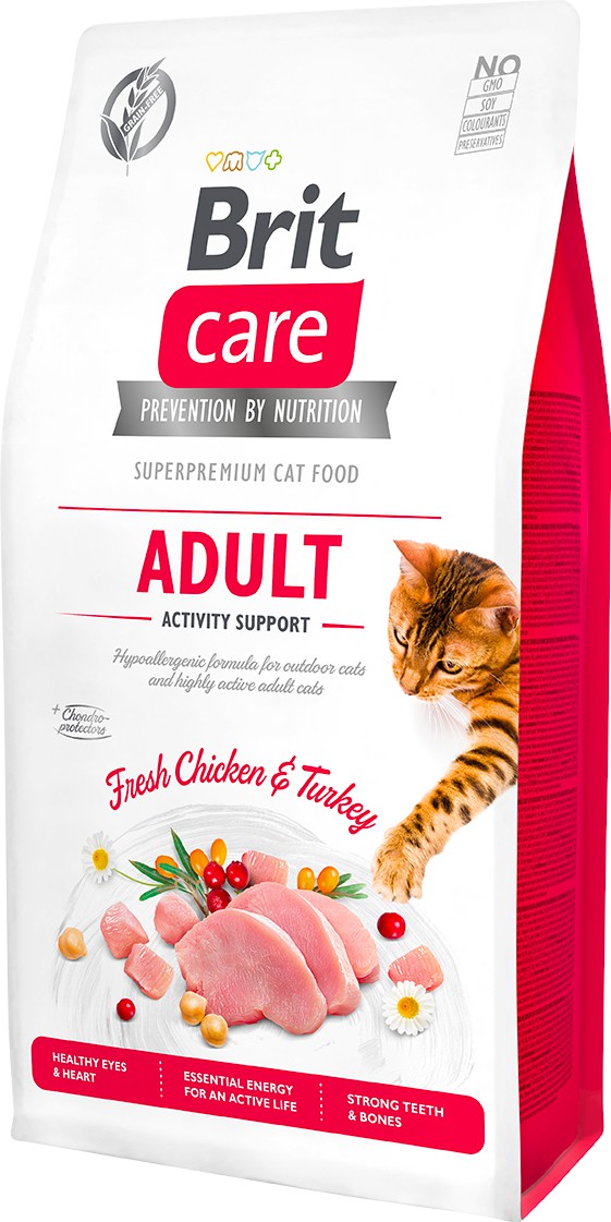 Brit Care Cat Grain-Free Adult Activity Support 7kg