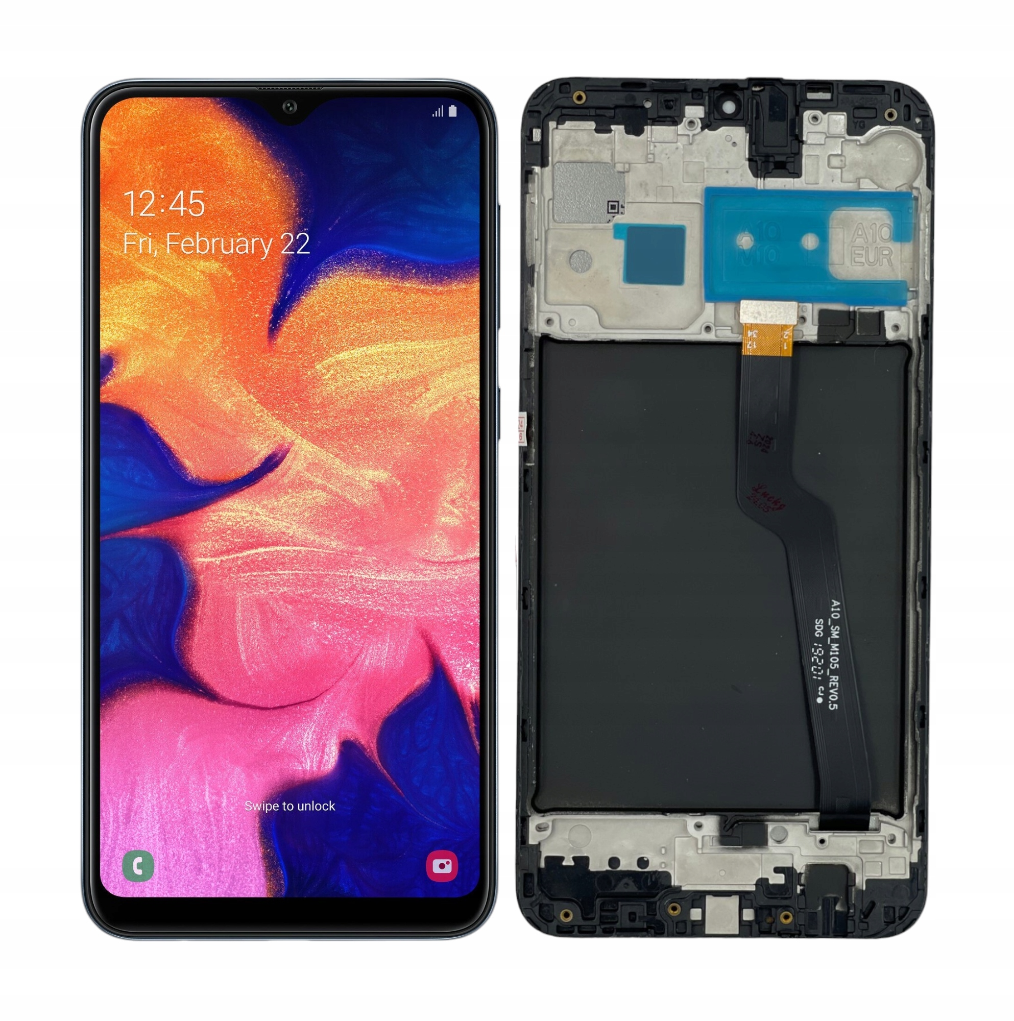 WYŚWIETLACZ LCD RAMKA EKRAN DOTYK DO SAMSUNG GALAXY A10 A105