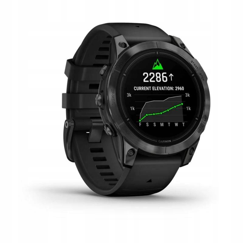 Garmin Epix Pro Gen 2 47 mm Czarny Komunikacja Bluetooth NFC Wi-Fi