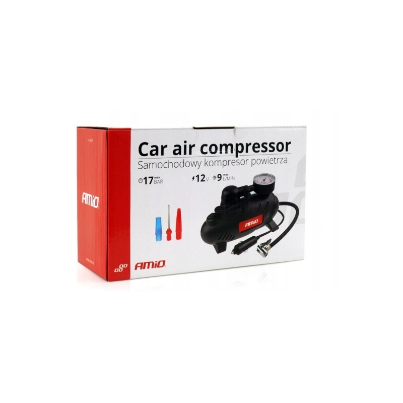 KOMPRESOR SPRĘŻARKA SAMOCHODOWA POMPKA DO KÓŁ 12V 300PSI POD ZAPALNICZKĘ Marka TradeMotion