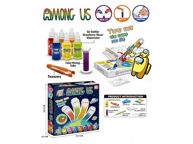 

Zestaw Do Malowania among us