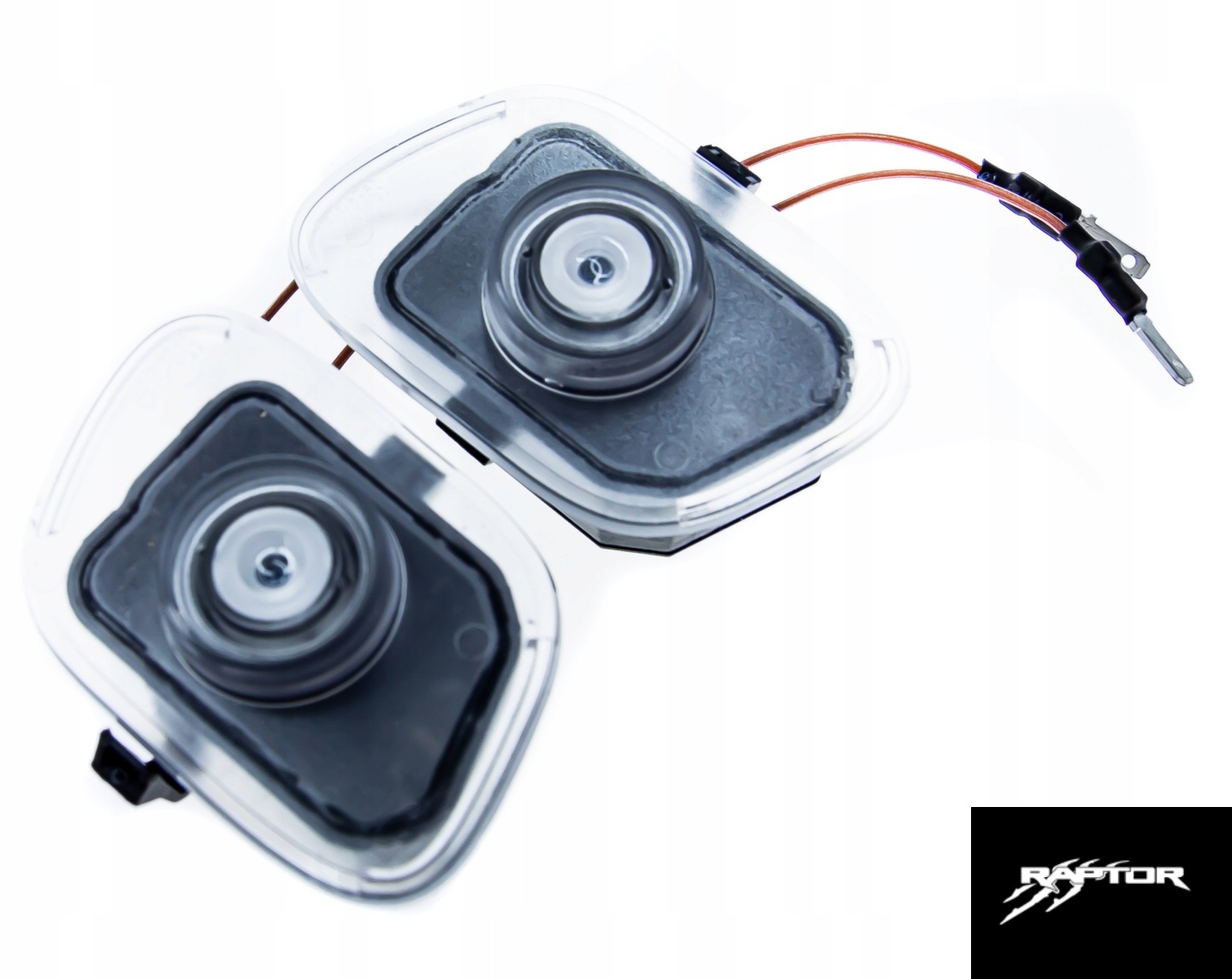 Led Logo Projektory Ford so zrkadlami F-150 Raptor 2015+ Uvítacie Lampy