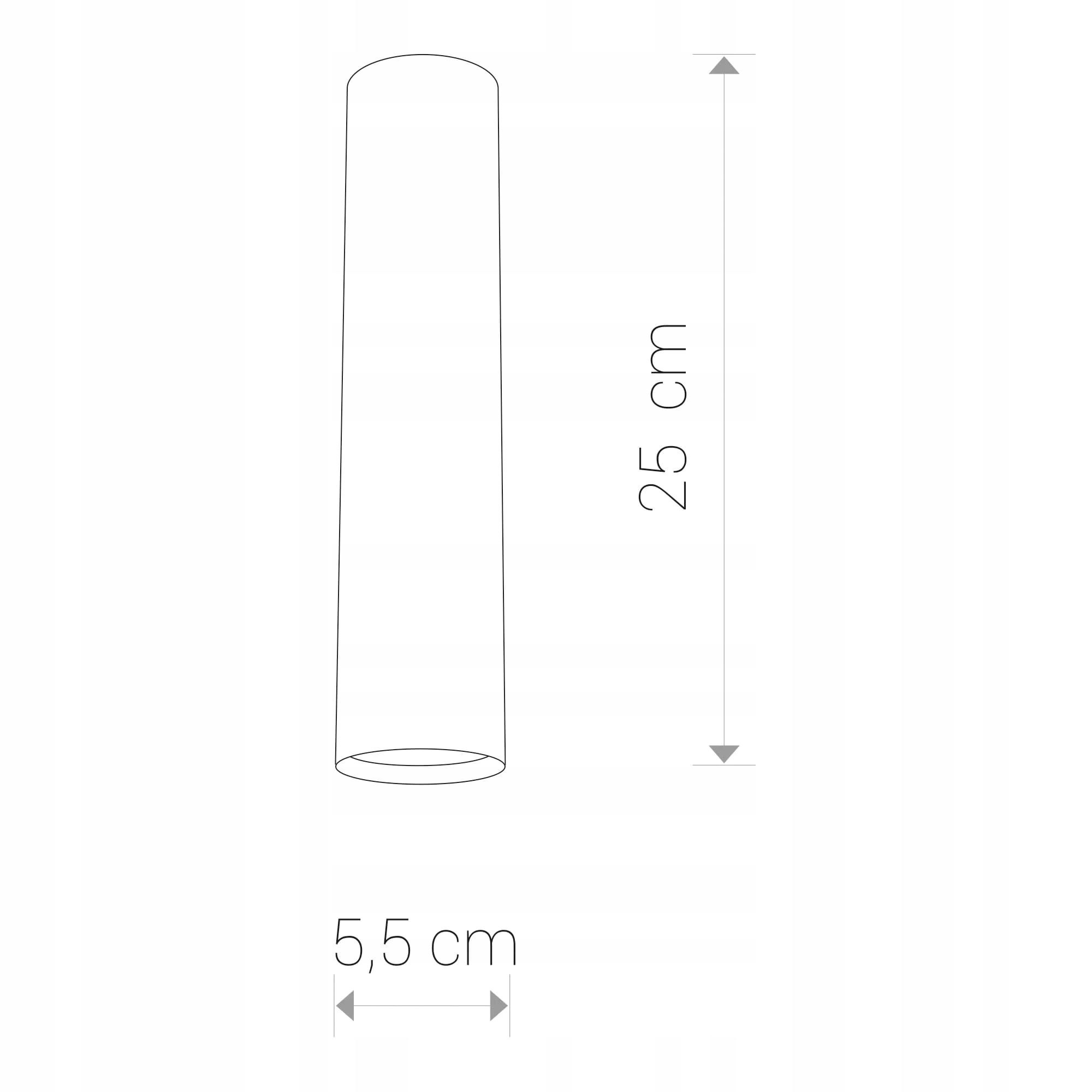 Stropní bod Nowodvorski Eye White M 5463 bílý