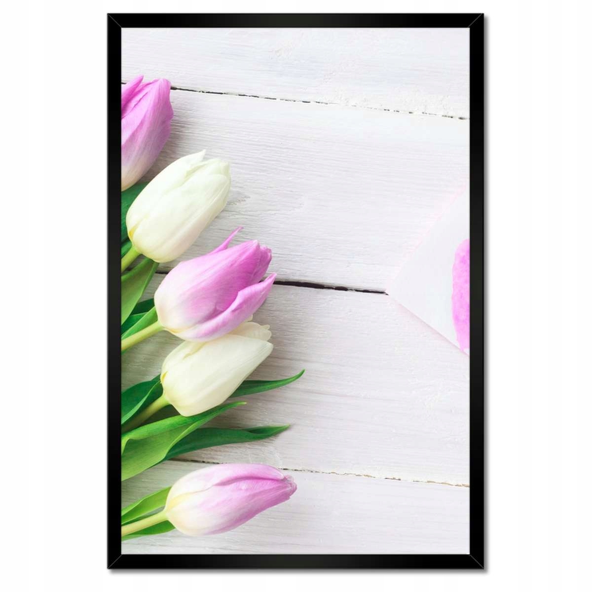 Plakáty v rámu 40x60 Jemné tulipány