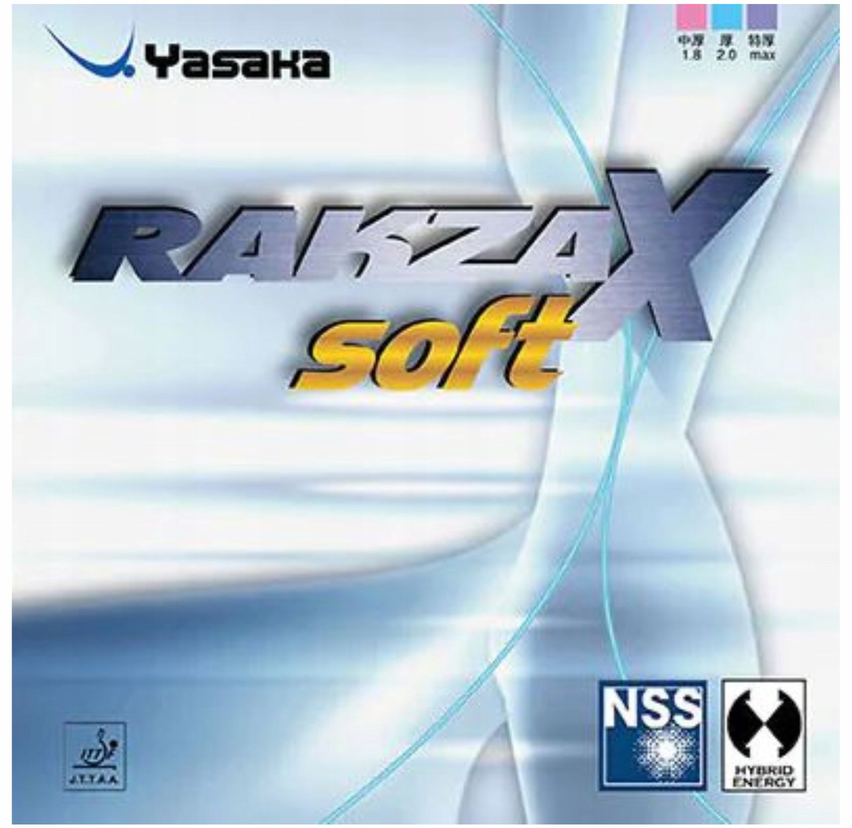 Obal Na Stolní Tenis Yasaka Rakza X Soft Max Na Pálku, Černý