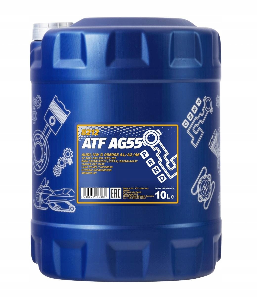 

Mannol Atf AG55 10L. 8212-10 Olej Do Skrzyni Autom