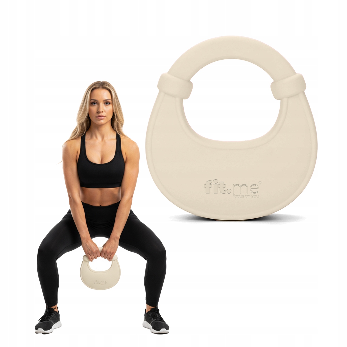 Kettlebell Do Ćwiczeń Fitness Kettle Bell Kula Odważnik Hantel Ciężar 4.5KG