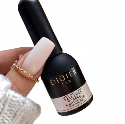 Didier Lab Kamuflująca baza kauczukowa Rubber base light white 10 ml