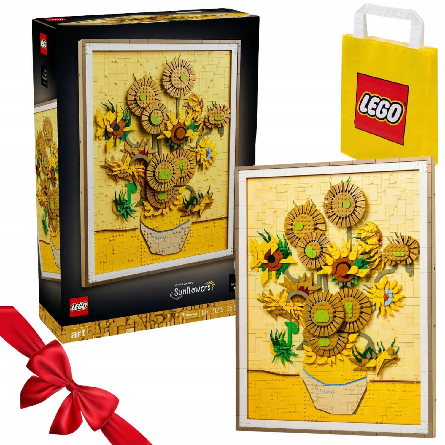 Zestaw Klocków Lego Art 31215 Vincent Van Gogh Słoneczniki Top