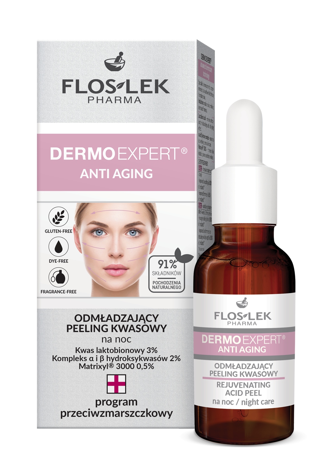 

Anti Aging Odmładzający peeling kwasowy na noc