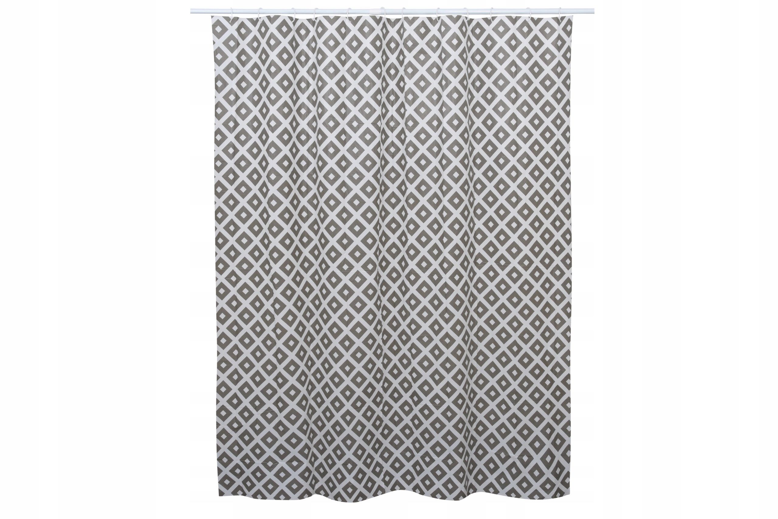 

Zasłona prysznicowa szara Bisk 180 x 200 cm Kira