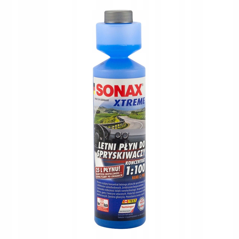 Sonax Xtreme letni płyn do spryskiwaczy koncentrat na 25 l gotowego płynu