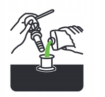 DOZOWNIK DO ZLEWU CZARNY NA PŁYN DO MYCIA NACZYŃ Kod producenta OKD 730T