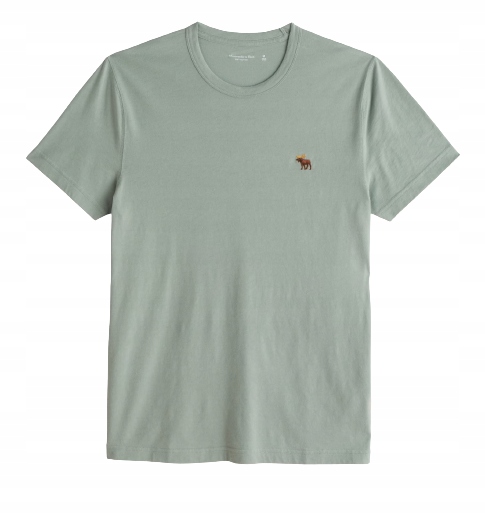tričko Abercrombie&Fitch tričko L zelená soft