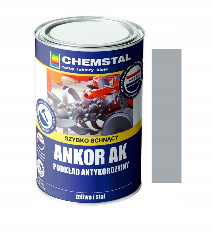 

Ankor Podkład antykorozyjny 1l AK-4 Popielaty