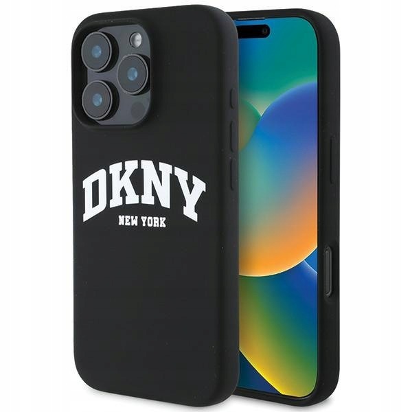 Dkny DKHMP16LSNYACH iPhone 16 Pro6.3" czarny/black hardcase Silicone W