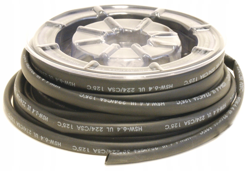 Bihr Cievka teplom zmrštiteľnej rúrky čiernej Ø3,2mm 15m A0016421