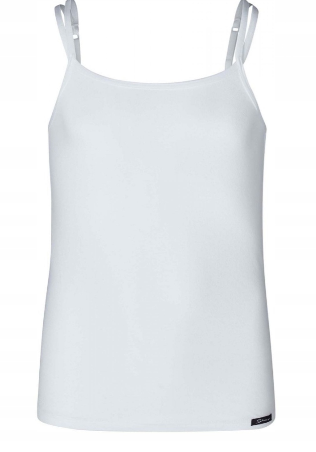 SKINY TOP NA RAMIĄCZKACH BIAŁY BASIC 152 1S4Q