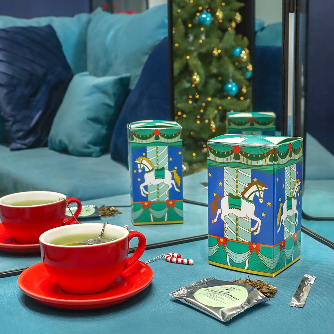 Адвент-календарь Cup&You Magic Time, подвесной, 24 вида чая и молотого кофе — фото 2