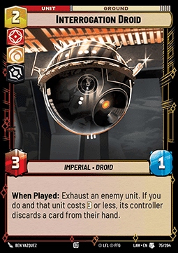 A Lawless Time: Interrogation Droid