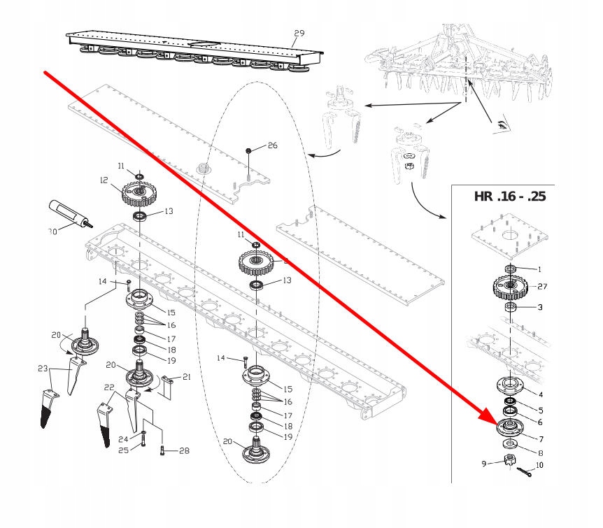 720720 Mocowanie zebow Machine brand Other