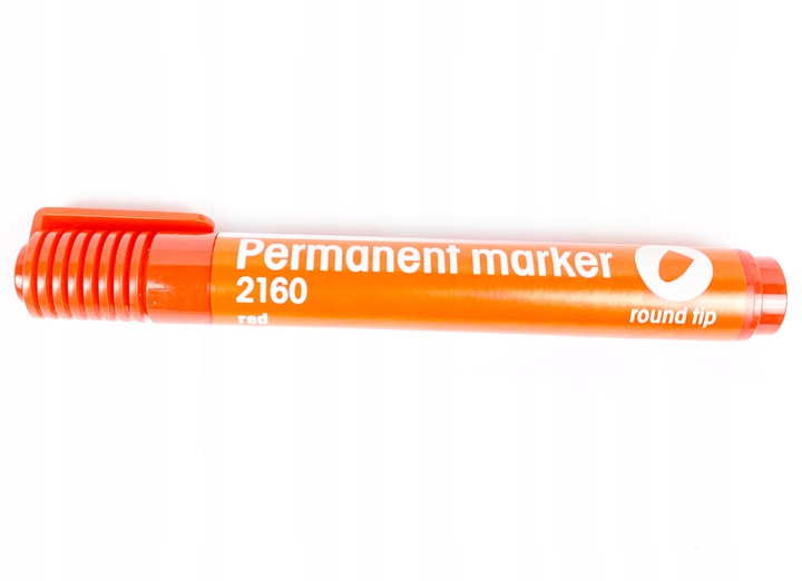 

Marker Budowlany Pisak Flamaster Okrągły Czerwony