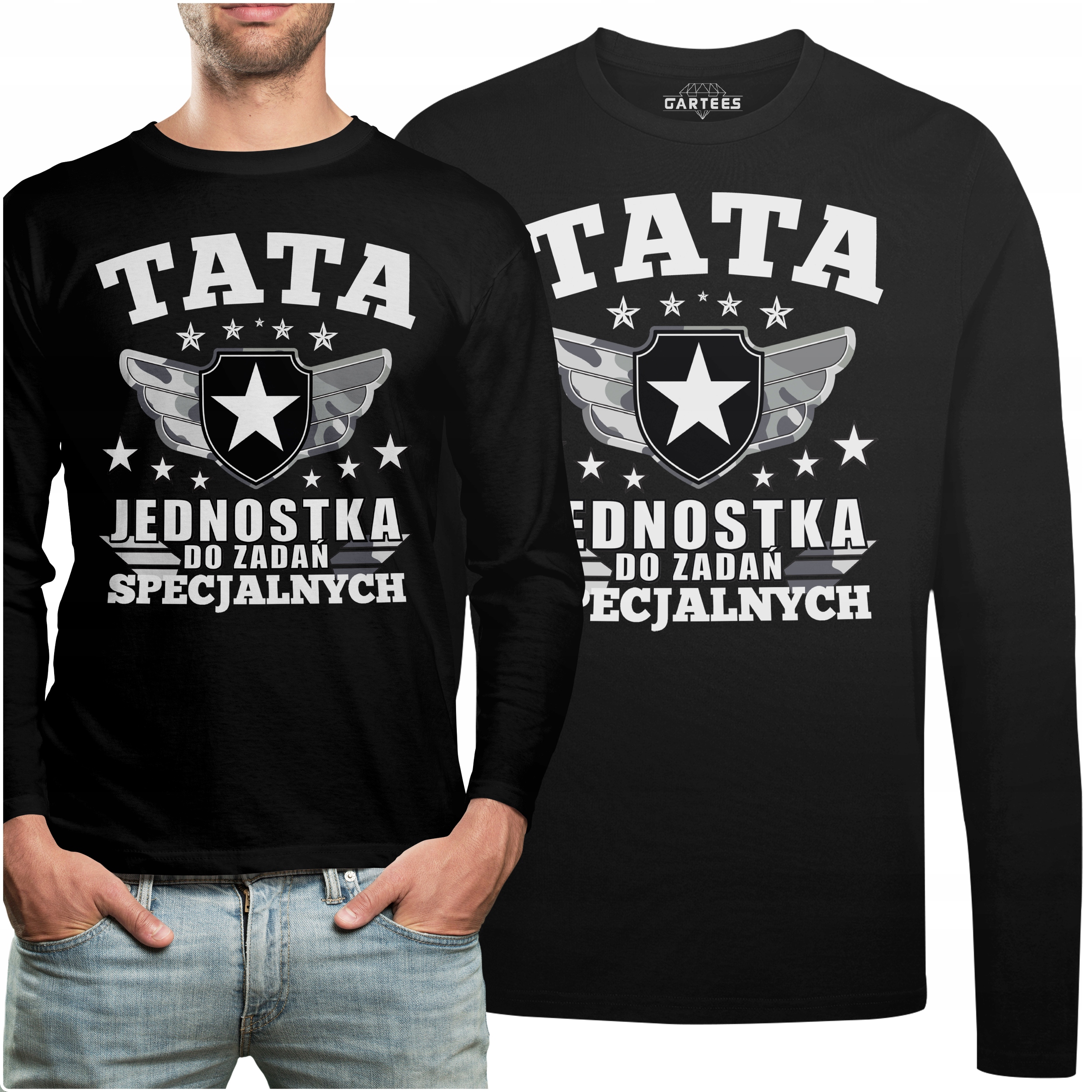 

Koszulka Long Tata Jednostka Do Zadań Specjalnych