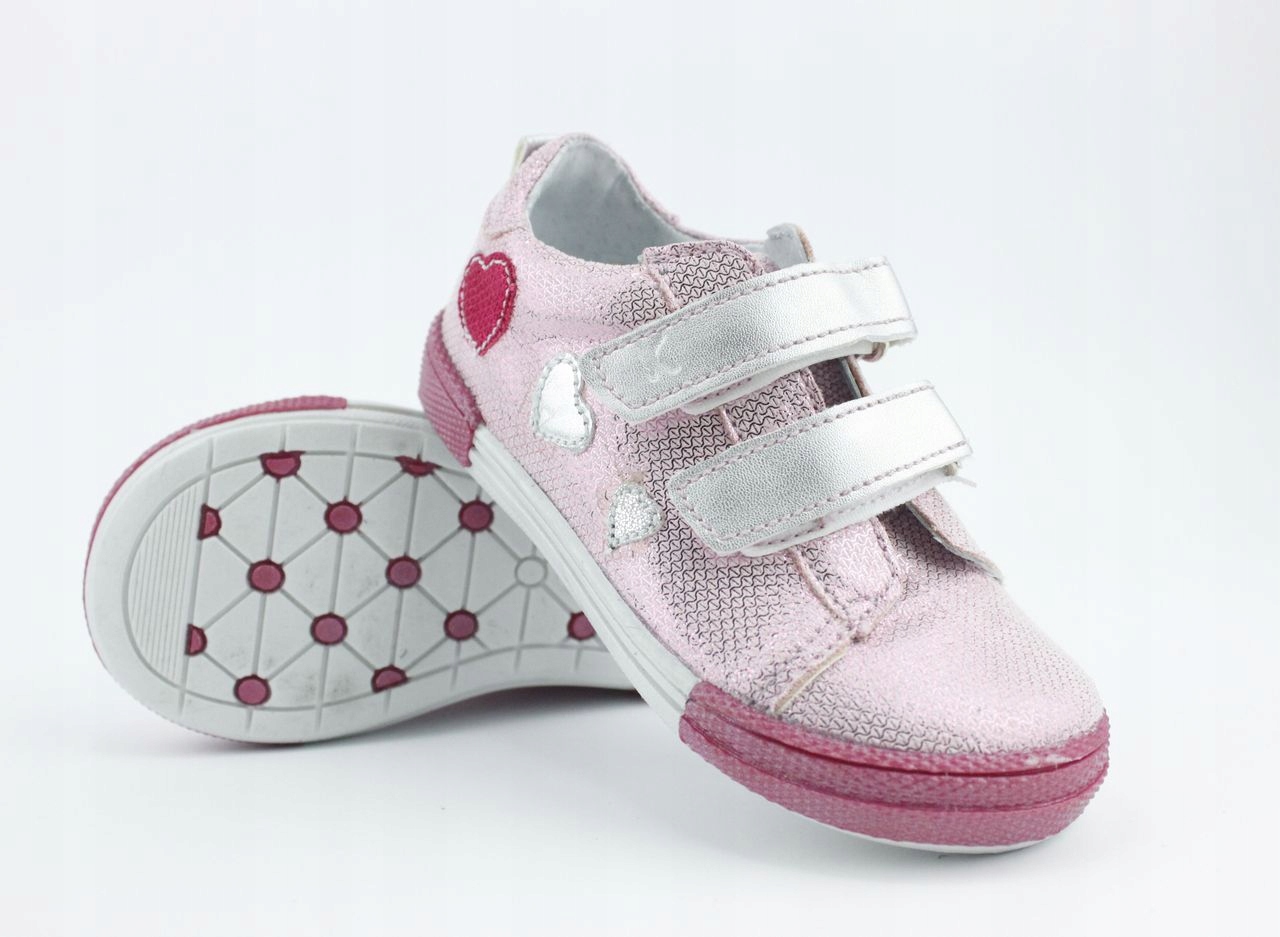 KORNECKI 6488 PÓŁBUTY DZIEWCZĘCE NA RZEP R.20 Kolor wielokolorowy