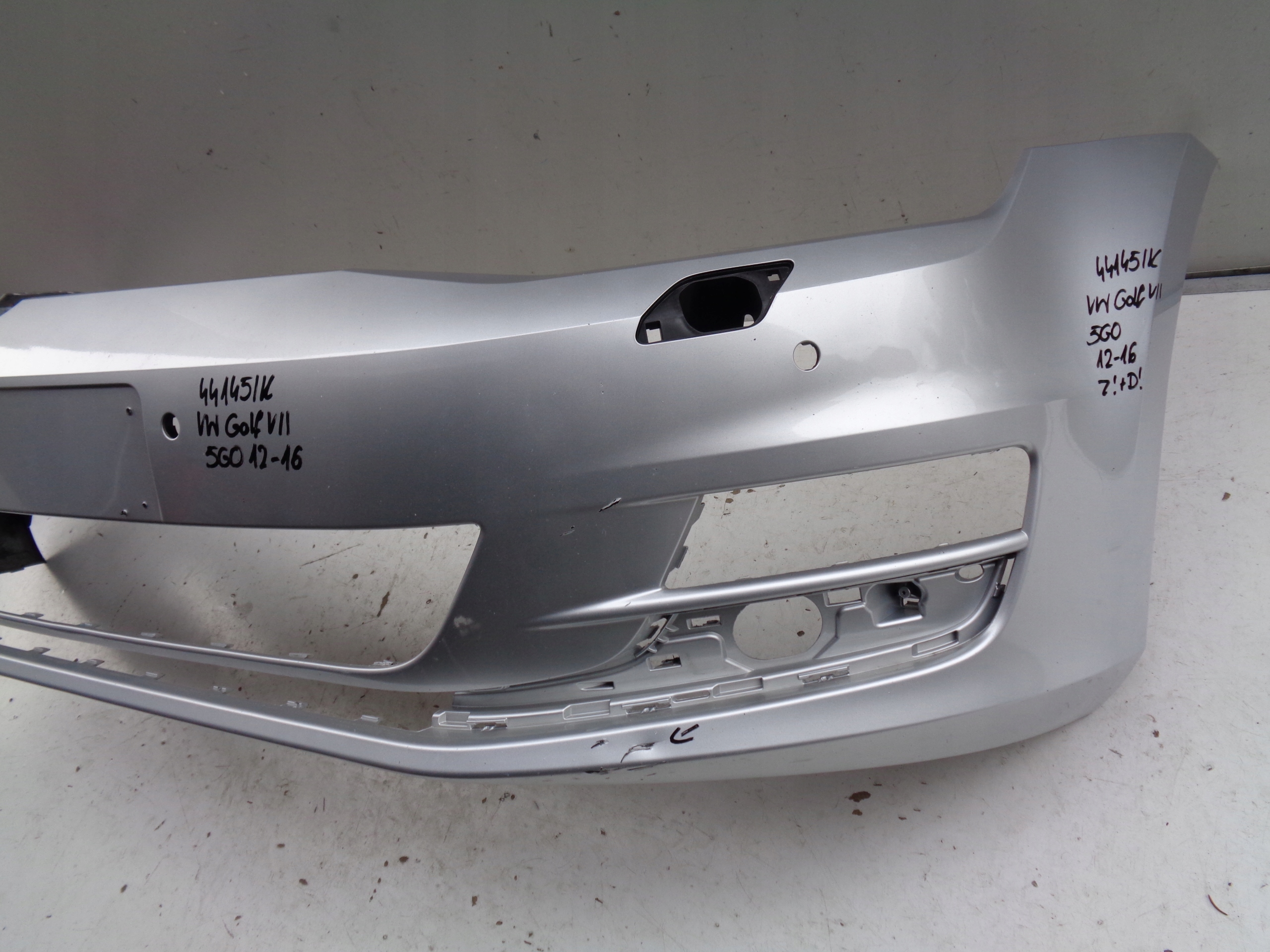front bumper VW GOLF VII 7 5G 5G0 12-16 NR 44145