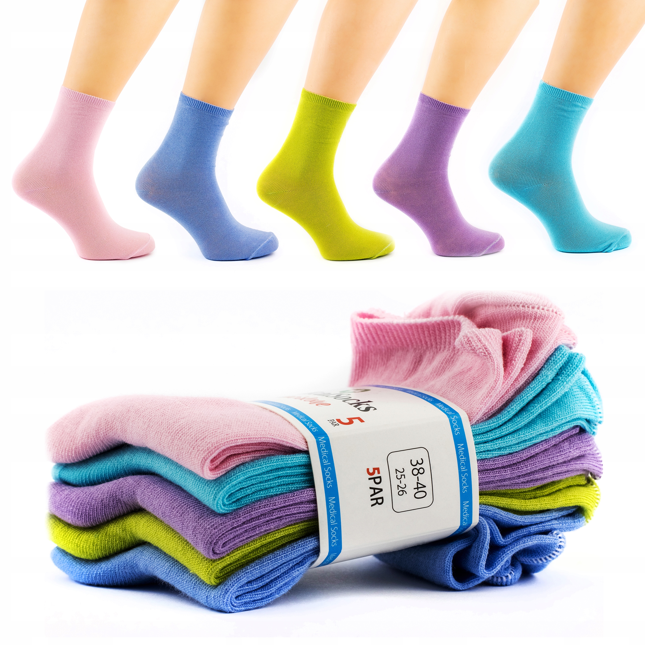 

Skarpety Medical Socks MIX Premium 5 par 35-37