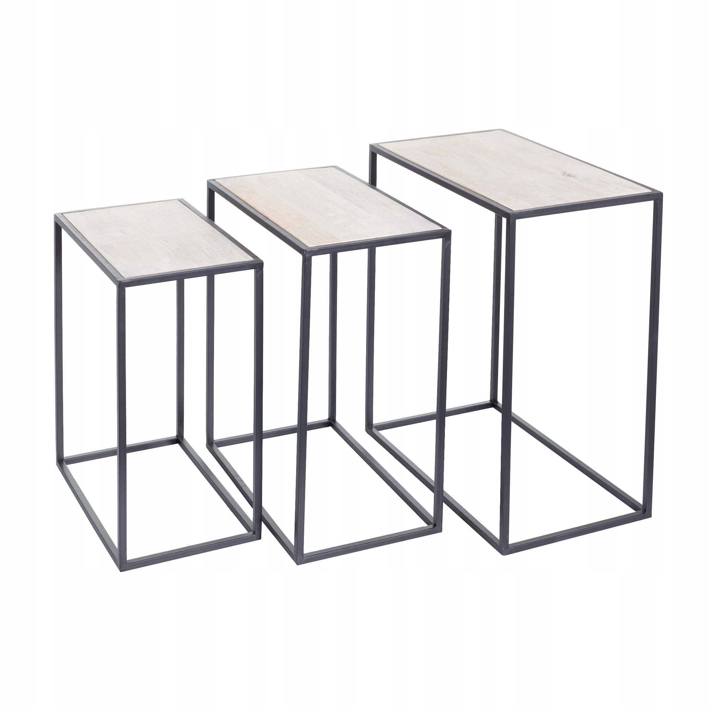 Dekoria Sada stolků 3ks Loft