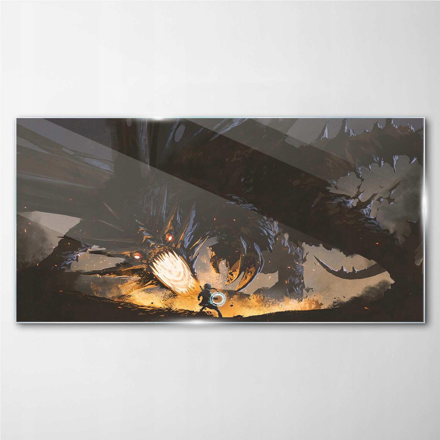 

Obraz szklany na ścianę Fantasy smok potwór 140x70