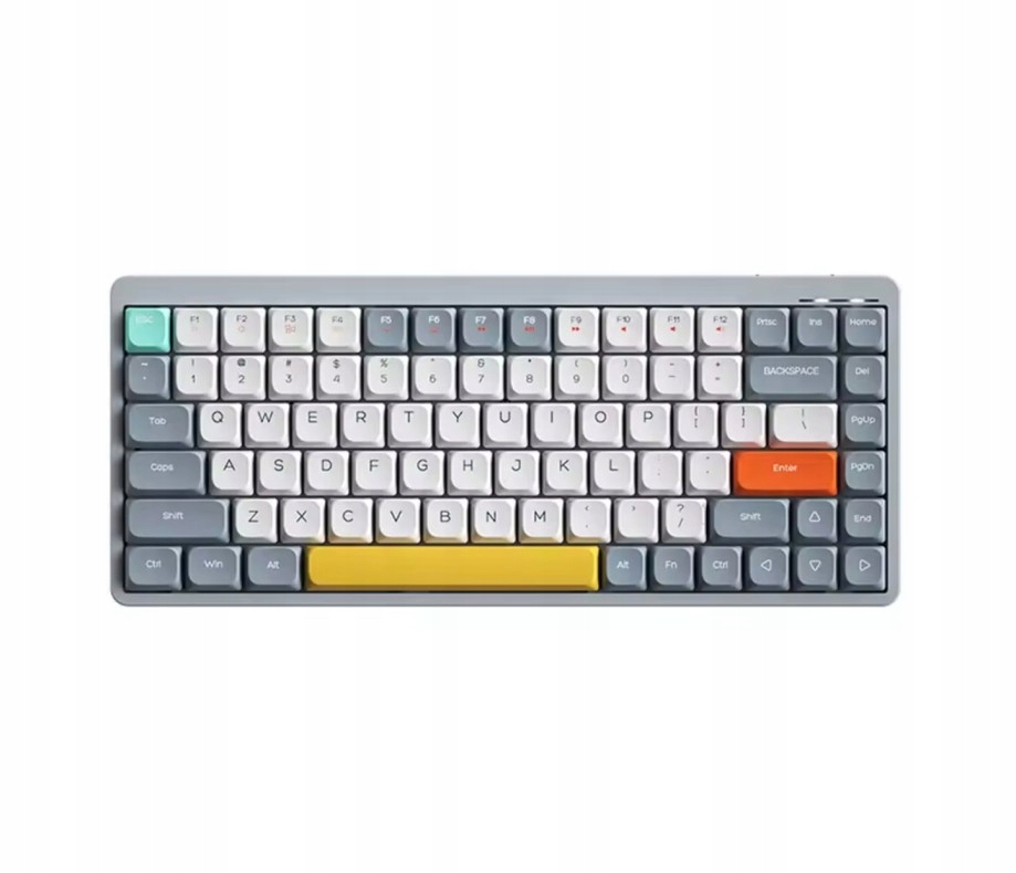 Klawiatura Mechaniczna Low Profile YK75 Wireless 2.4Ghz Niski Profil Red Sw