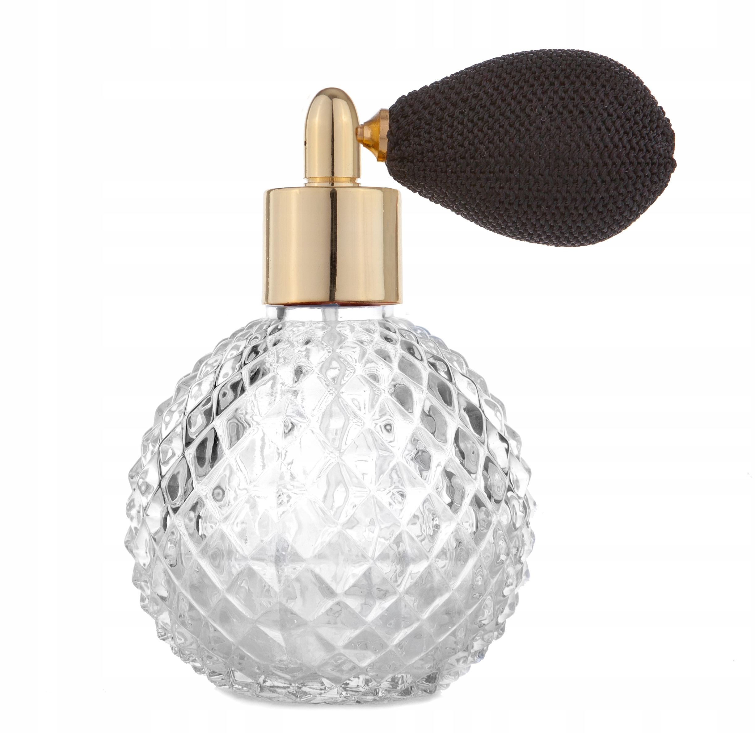 FLAKON SZKLANY NA PERFUMY Z POMPKĄ - 110 ML! GRATIS TESTER