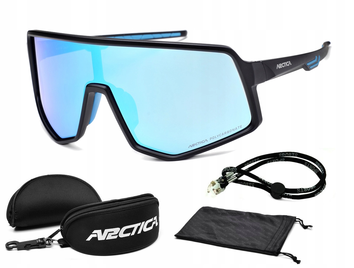 

Arctica Okulary Sportowe S-331A Rowerowe Duże Szkł