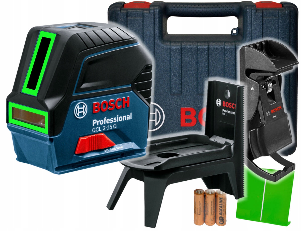 

Laser Krzyżowy Gcl 2-15 G Bosch Walizka