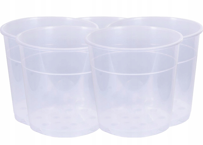5x DONICZKA PRODUKCYJNA TRANSPARENTNA PRZEZROCZYSTA DO STORCZYKA 17cm