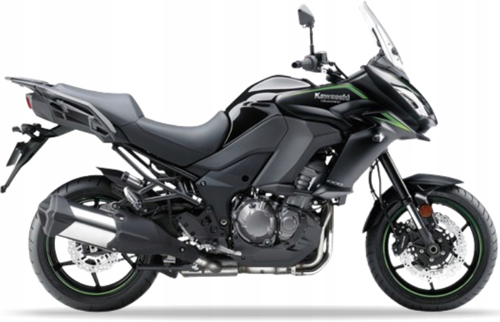 Nálepky Juula Pre Kawasaki Versys 1000 2018 Čierno-zelené
