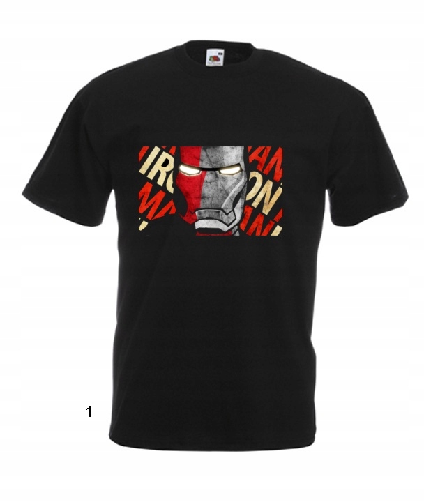 

Koszulki Męskie Wzory Iron Man Stark