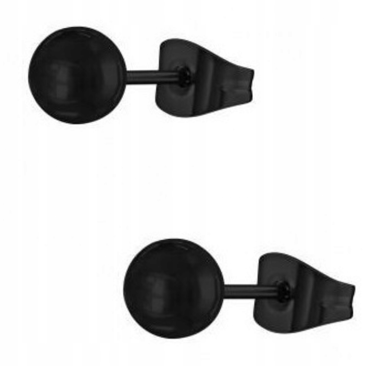 Kolczyk stal chirur. 316L czarny SZTUKA kulka 8 mm Kod producenta FK4578