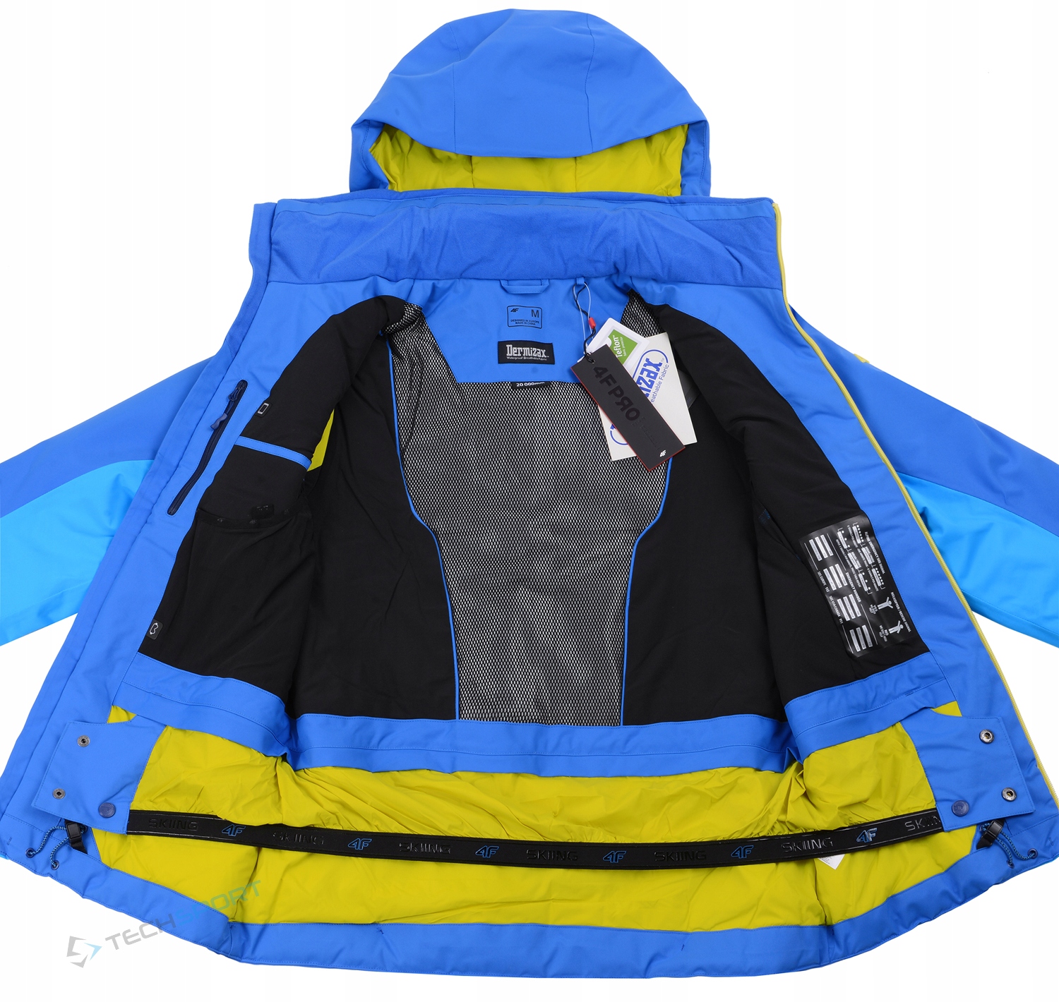 KURTKA NARCIARSKA 4F PRO M283 WINTER 23 DERMIZAX 20.000 M EDYCJA LIMITOWANA Rozmiar M
