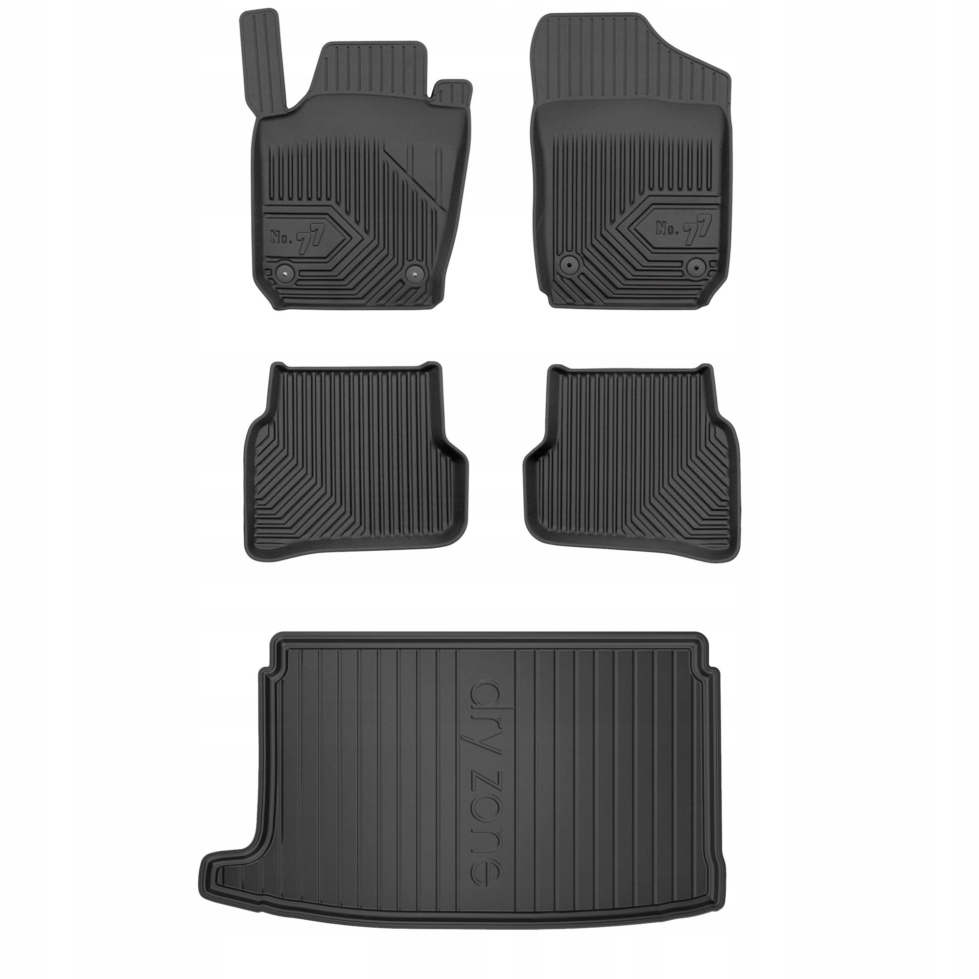 Gumová sada 77+Dryzone Volkswagen Polo V 2009-2017