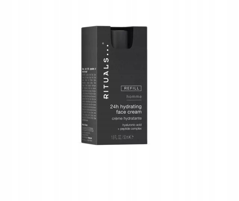 Rituals 24 Hydrating Face Cream (hyaluronic Acid +peptide 50 ML Refill