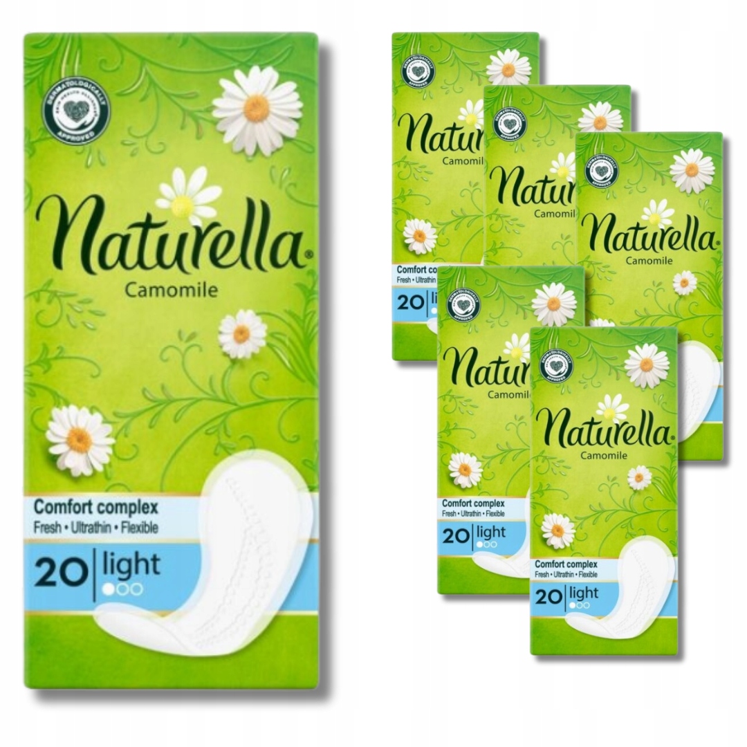 Wkładki higieniczne Naturella Light 20 szt. PAKIET