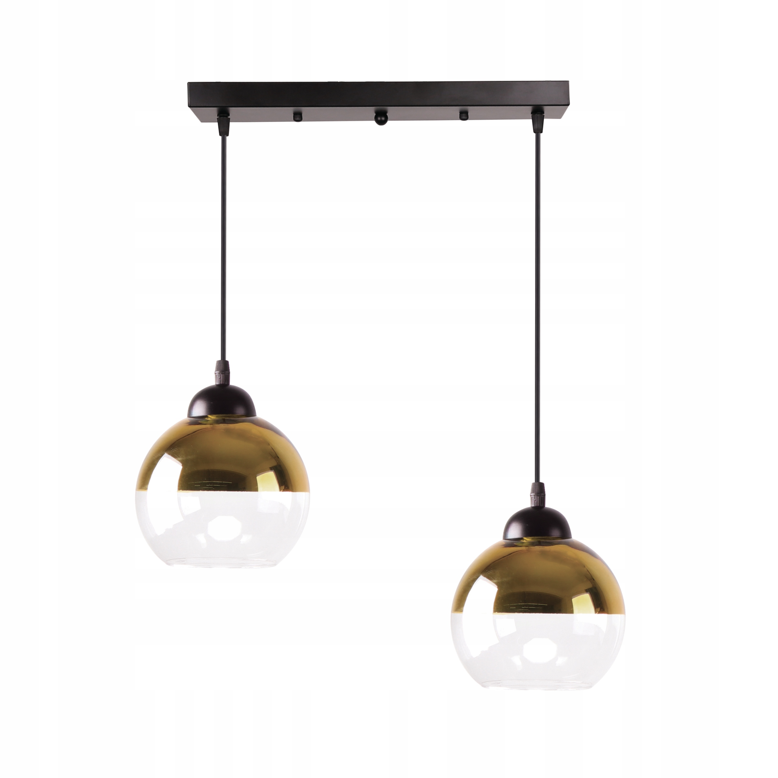 Závěsná Lampa Contessa Candellux Černá Zlatá E27 32-21229