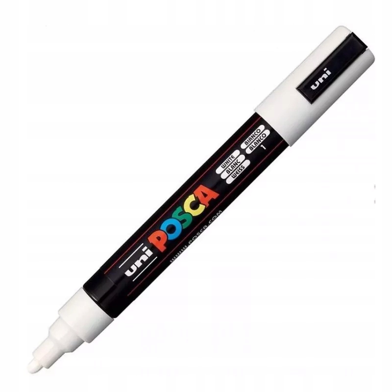 

Marker Akrylowy Dekoracyjny Posca PC5M Biały Uni
