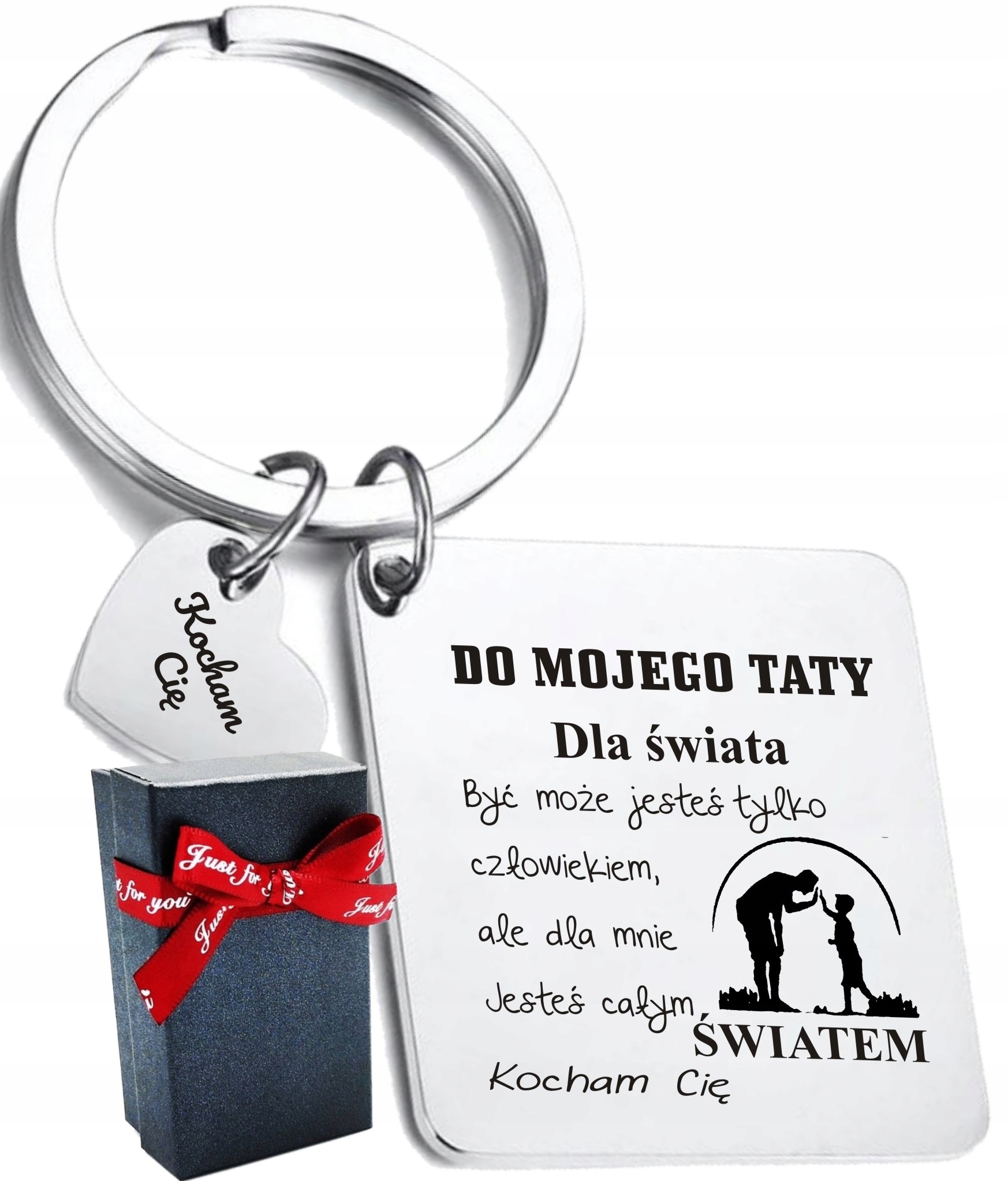 

Breloczek Zawieszka Dla Taty Od Syna Grawer Wz2