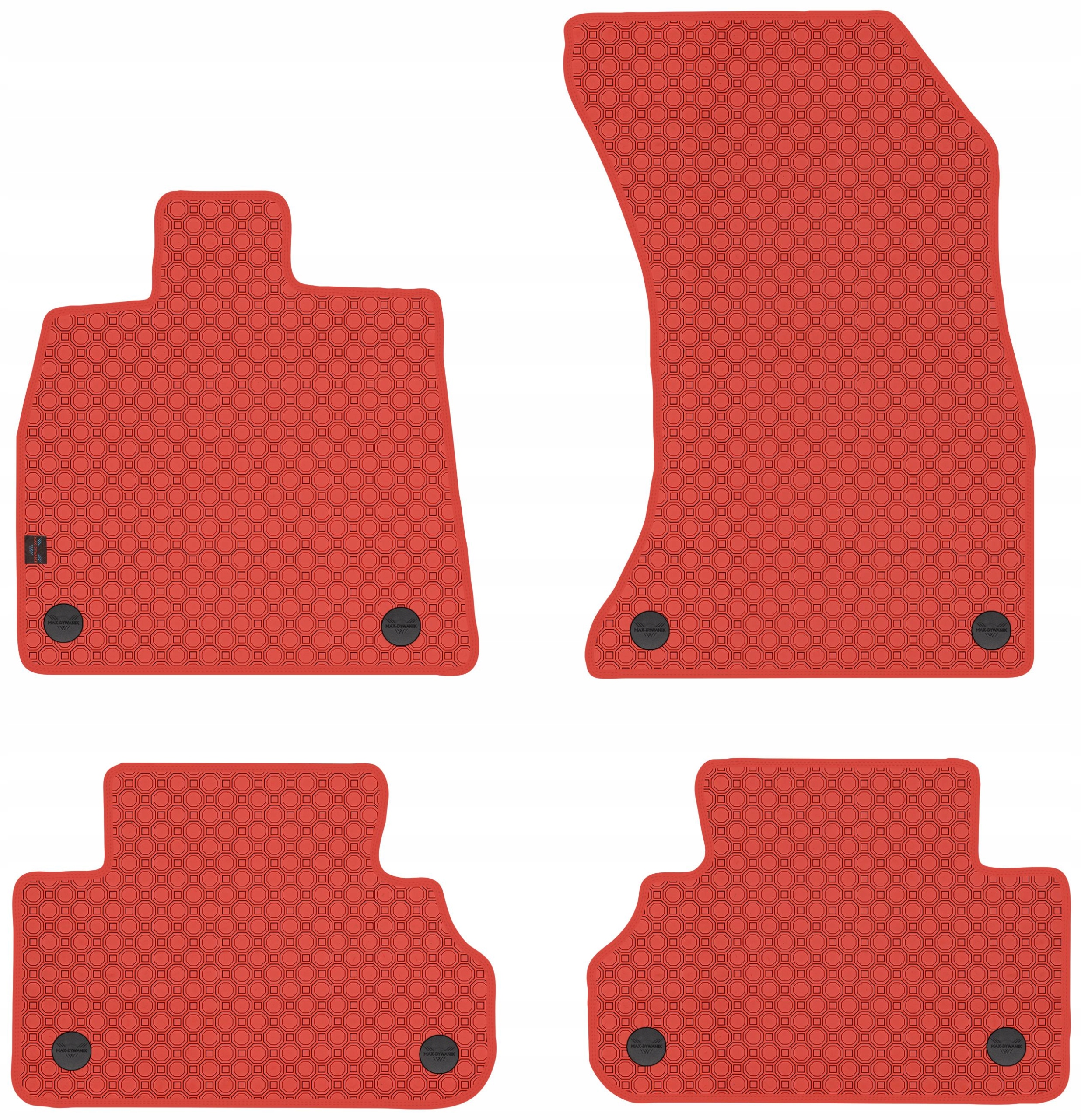 Audi Q5 II Suv 2017 Koberce guma Červená