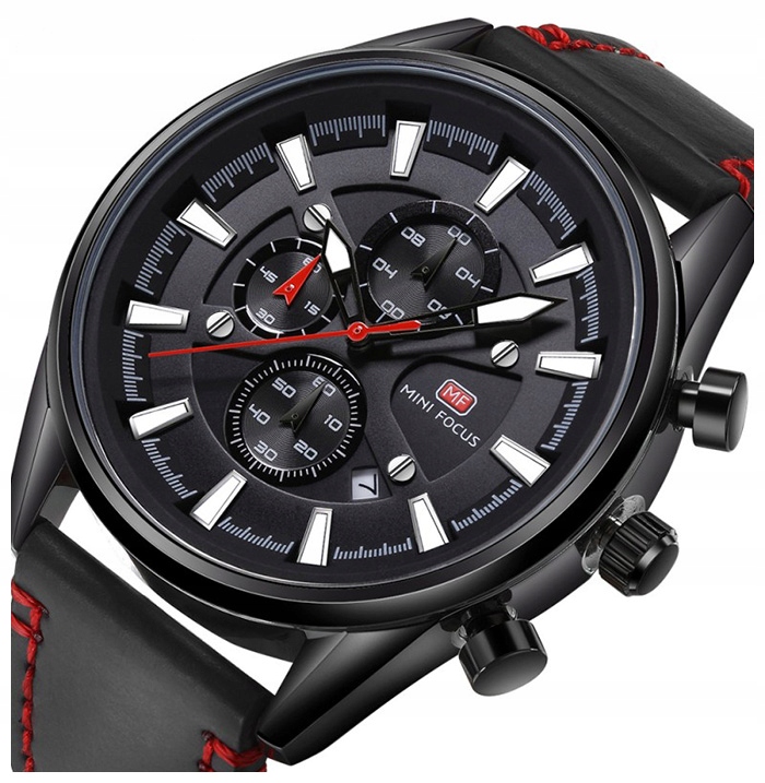 Pánské hodinky Mini Focus analog data chronograf